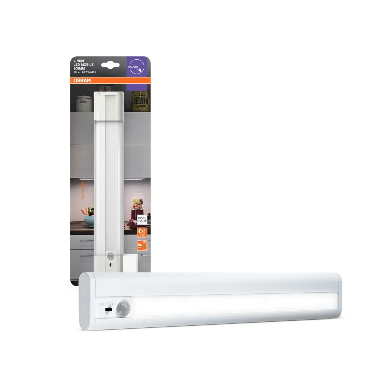 OSRAM Podlinkové LED svítidlo LinearLED Mobile BATTERY 300 2,9W 174lm 4000K