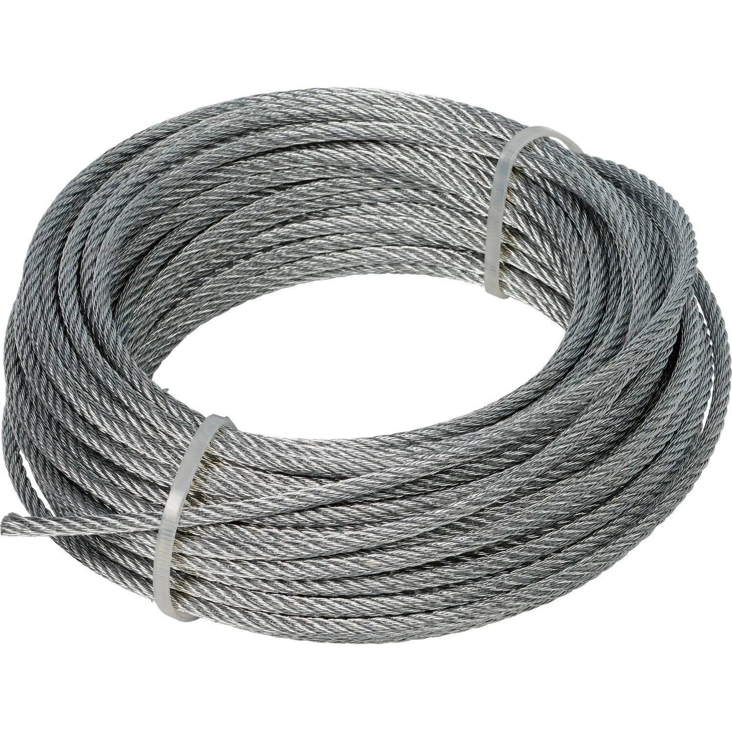 LUX-TOOLS Drátěné lano pozinkovaná ocel, pr. 4 mm x 20 m