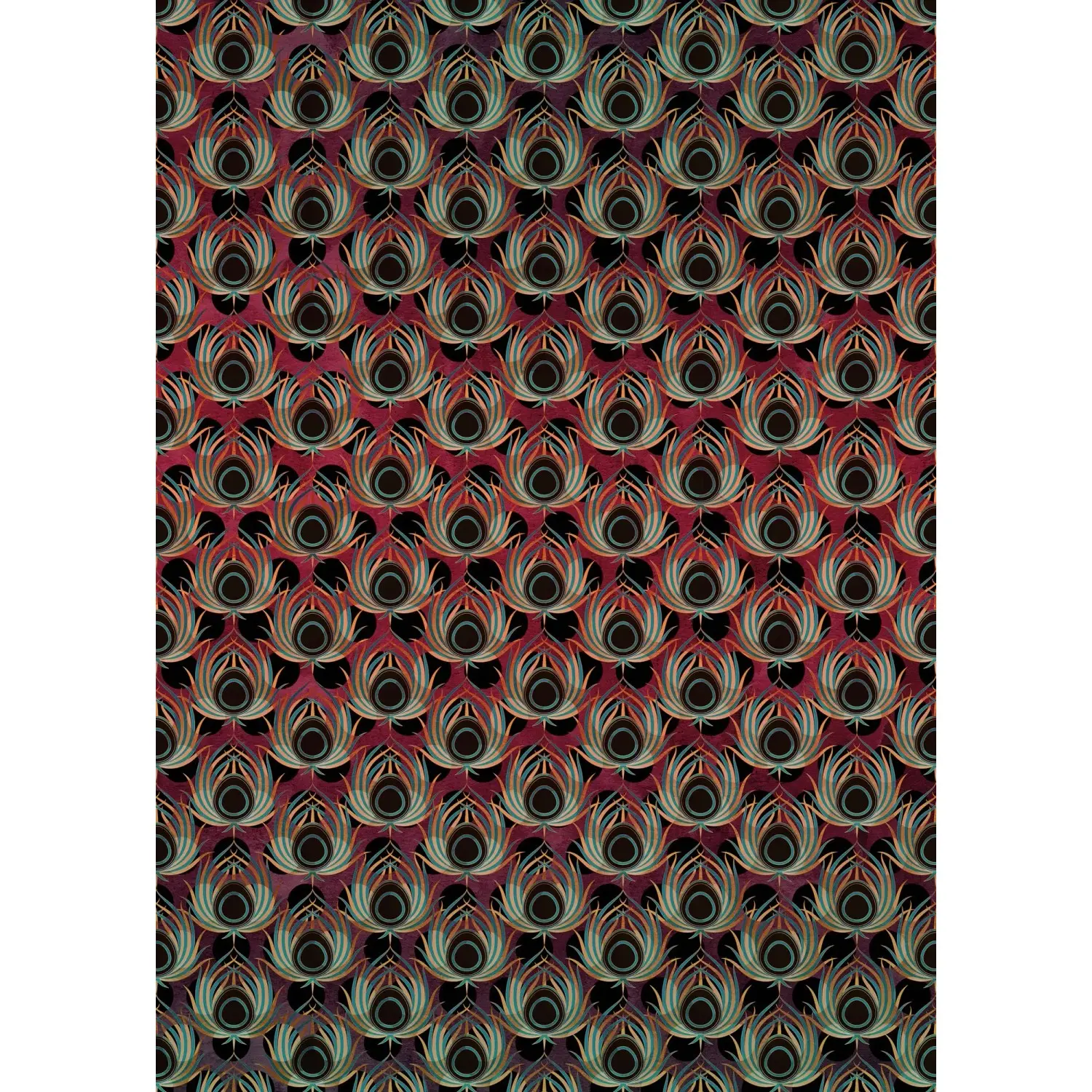 Komar Vliesová fototapeta Paon Rouge 200 x 280 cm