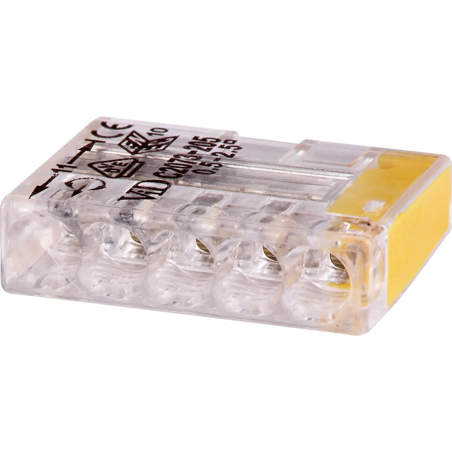 OBI Zásuvná svorka, 5pólová, Ø 0,5 mm - 2,5 mm, 25 ks