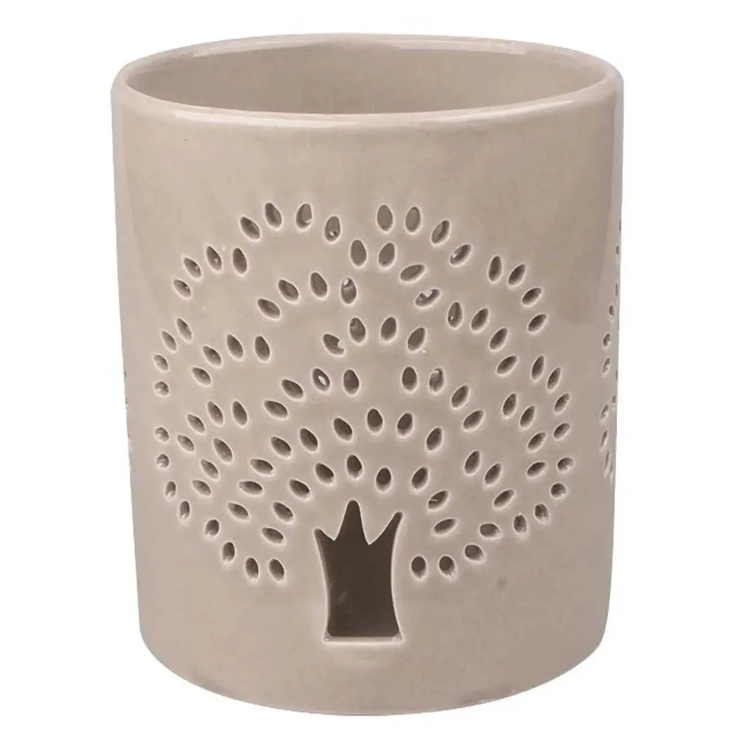 Anděl Přerov Svícen strom porcelánový 10,5 x 12,5 x 10,5 cm