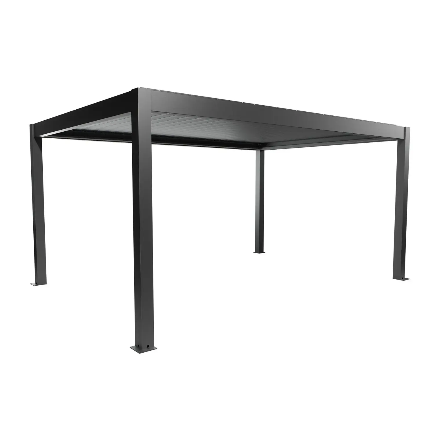 Biohort Pergola 5 x 3,5 tmavě šedá 515,5 x 367,5 cm