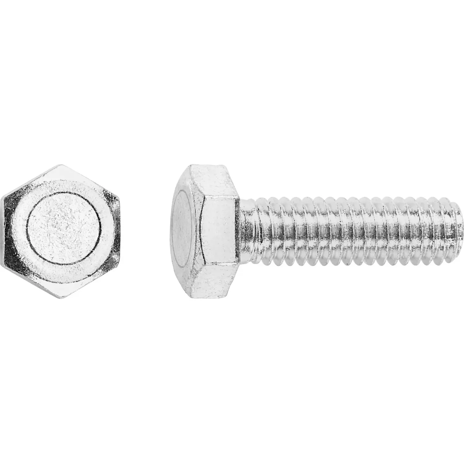 Šroub se šestihrannou hlavou SW10 plný závit ocel A2 M6 x 30 mm, 50 ks