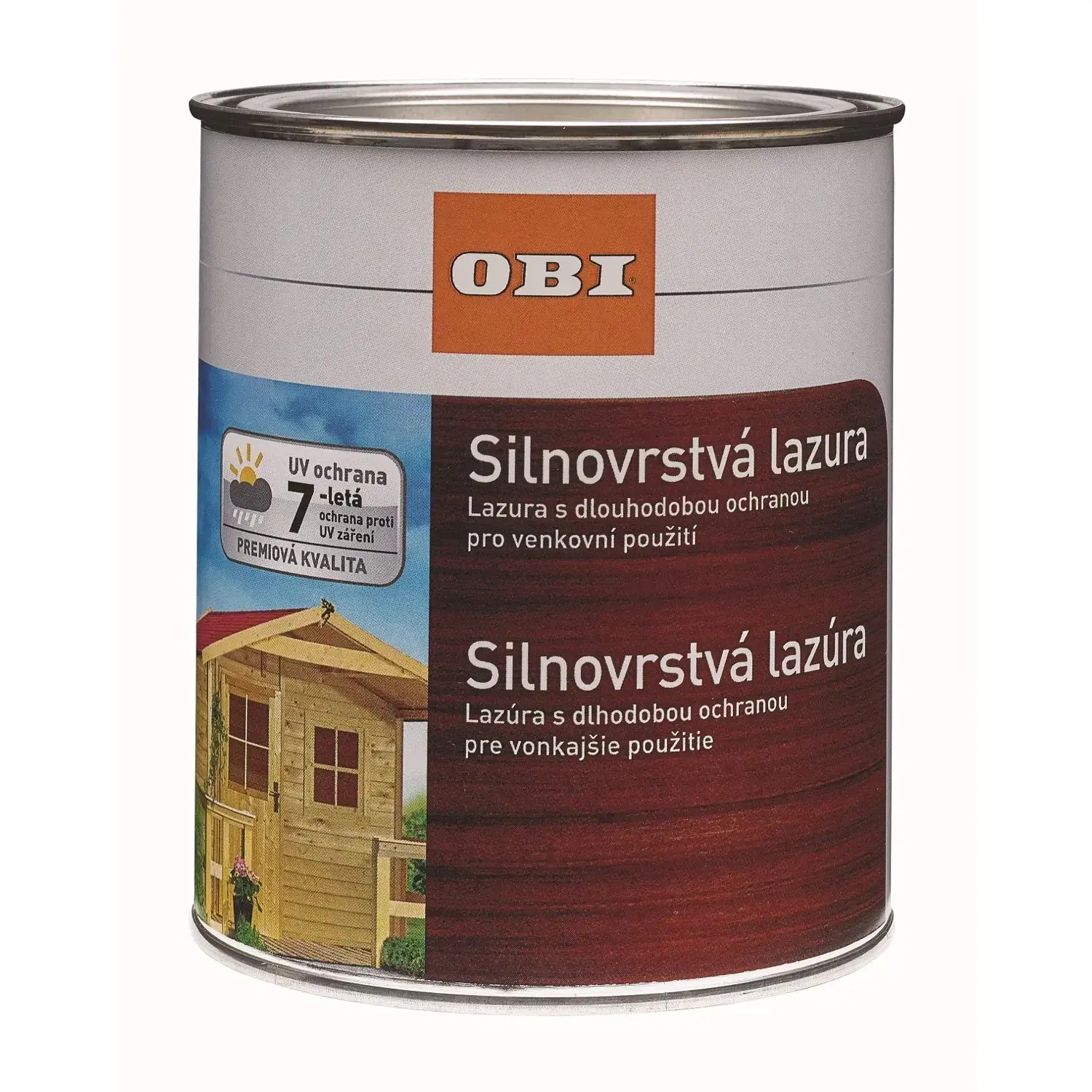 OBI Silnovrstvá lazura pro venkovní použití dub 750 ml
