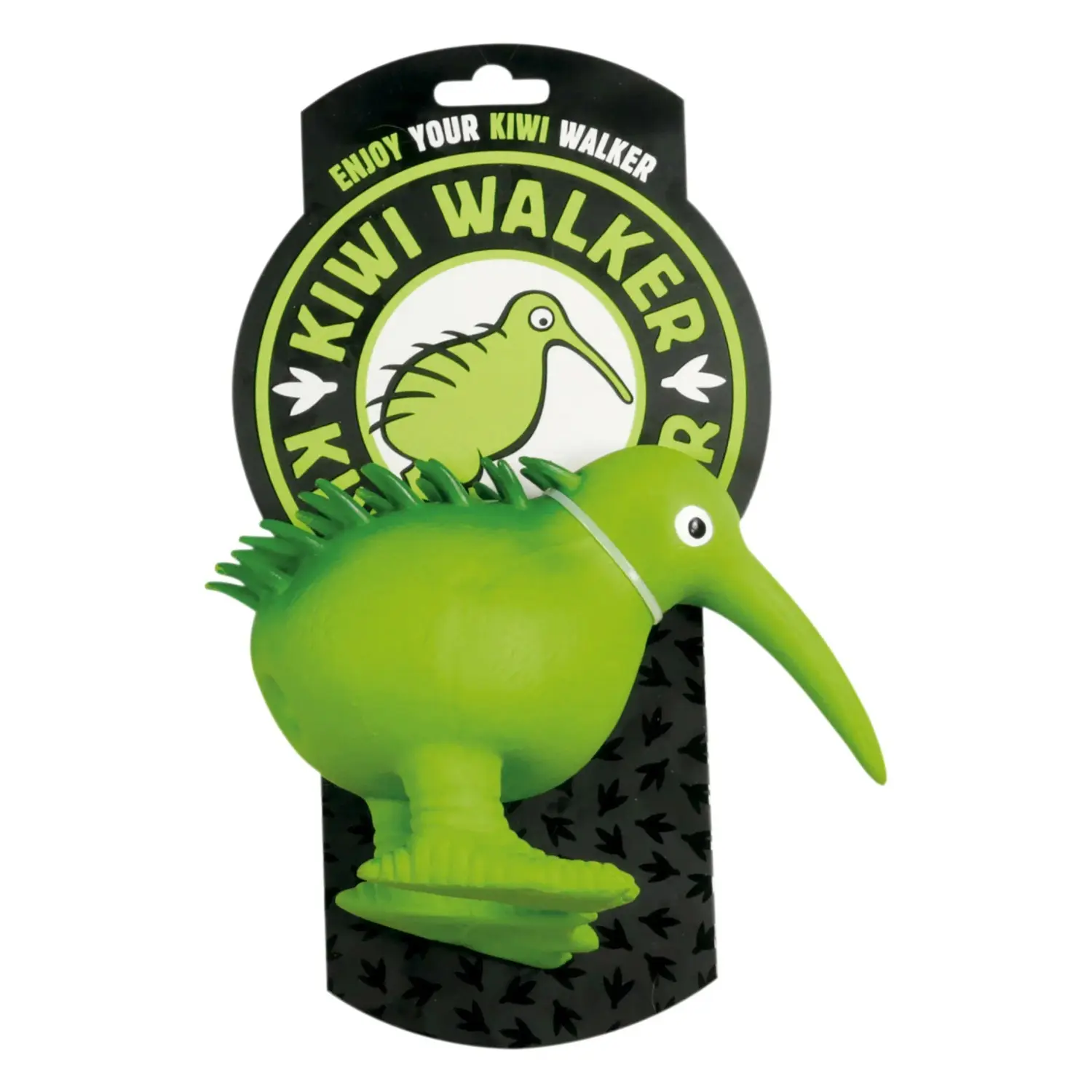 Kiwi Walker Latexová hračka pískací Kiwi S, zelená, 8,5 cm