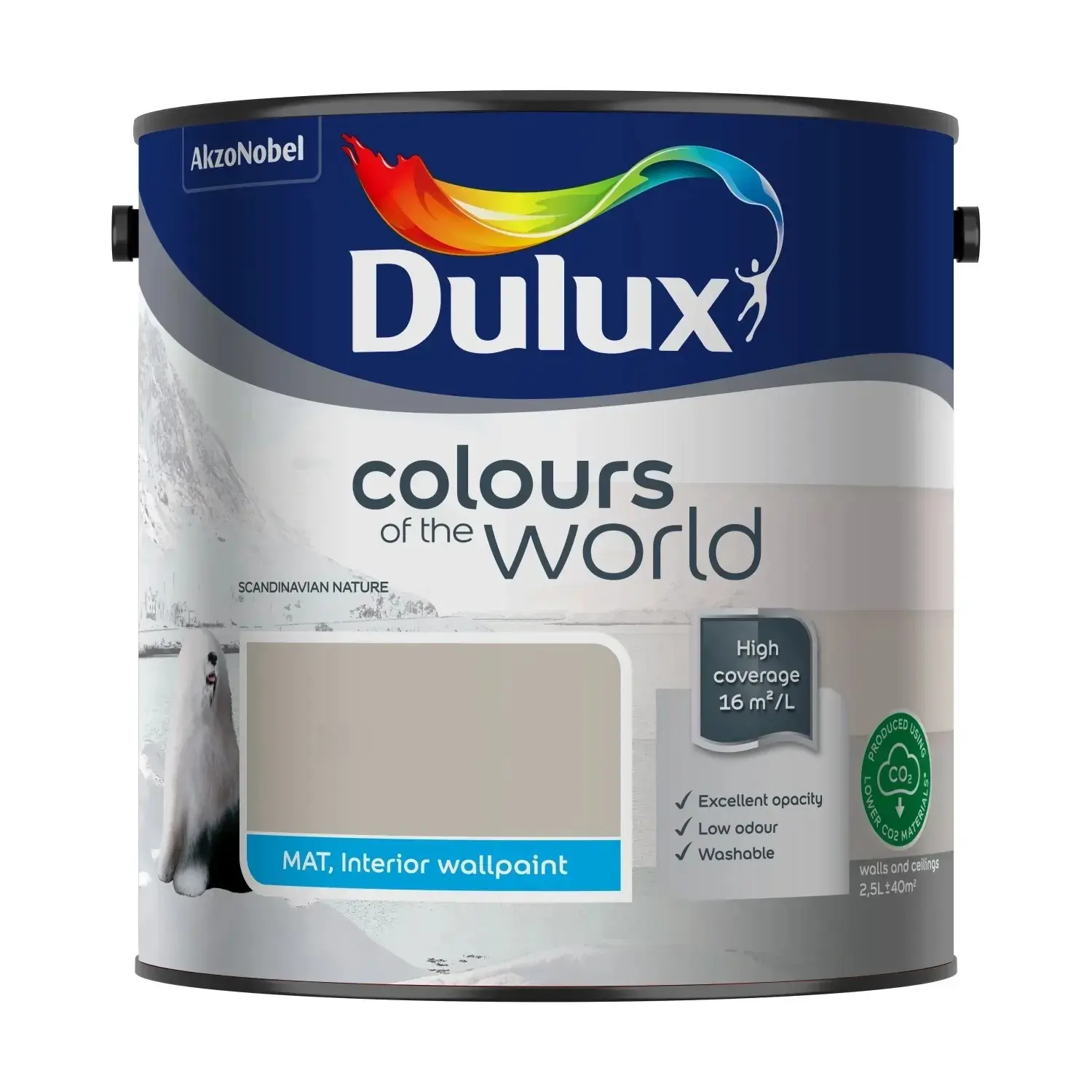 Dulux Interiérová emulzní barva Colour of the World záliv vikingů 2,5 l