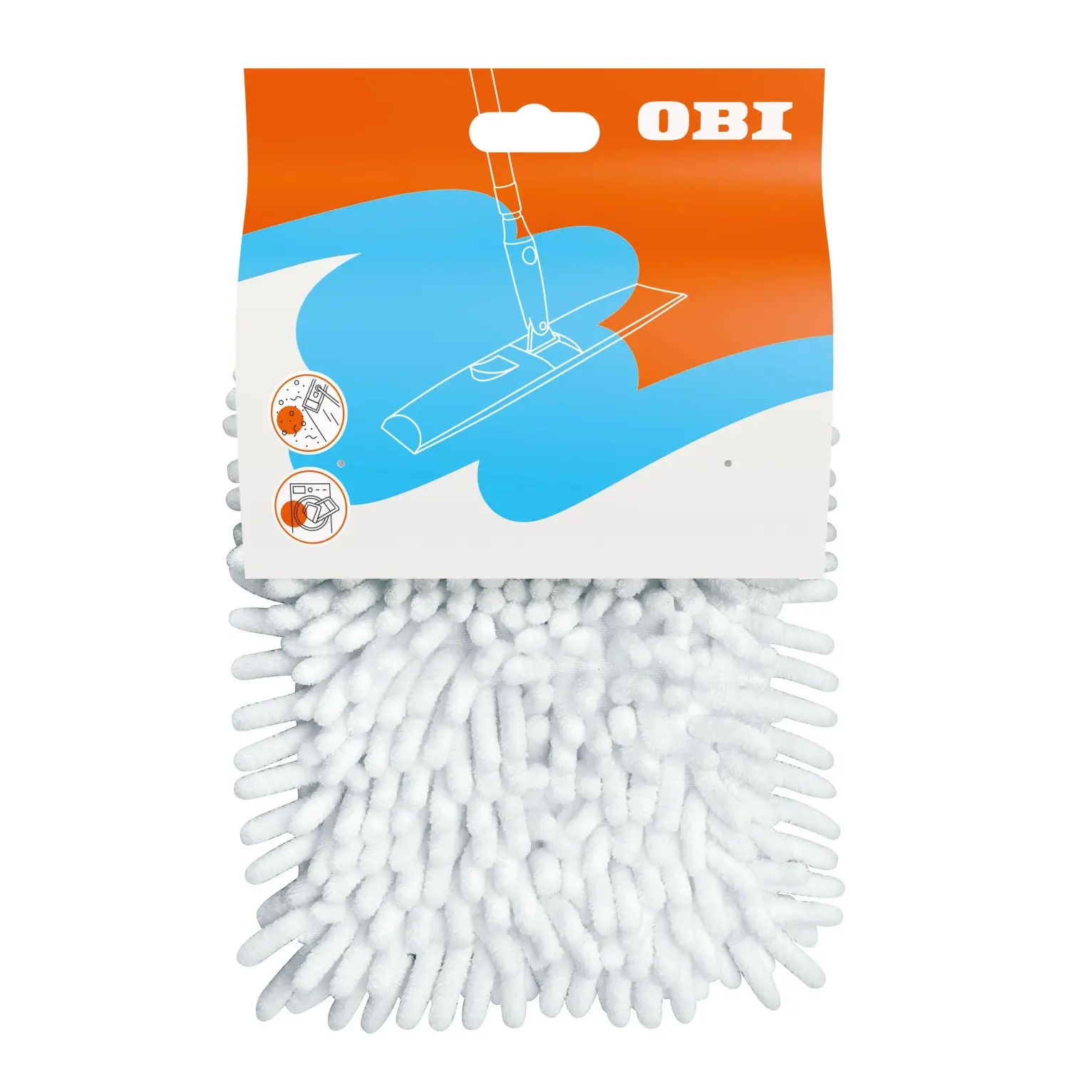OBI Návlek na potah na mop z polyesteru pro suché čištění 44 x 16 cm