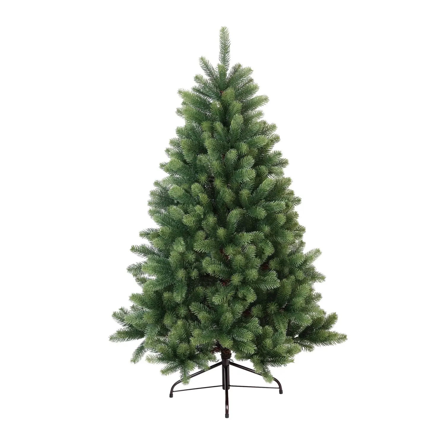 VLC Umělý vánoční stromek jedle NAGANO zelená lesní, 1448xvětev, pr. 115x210 cm