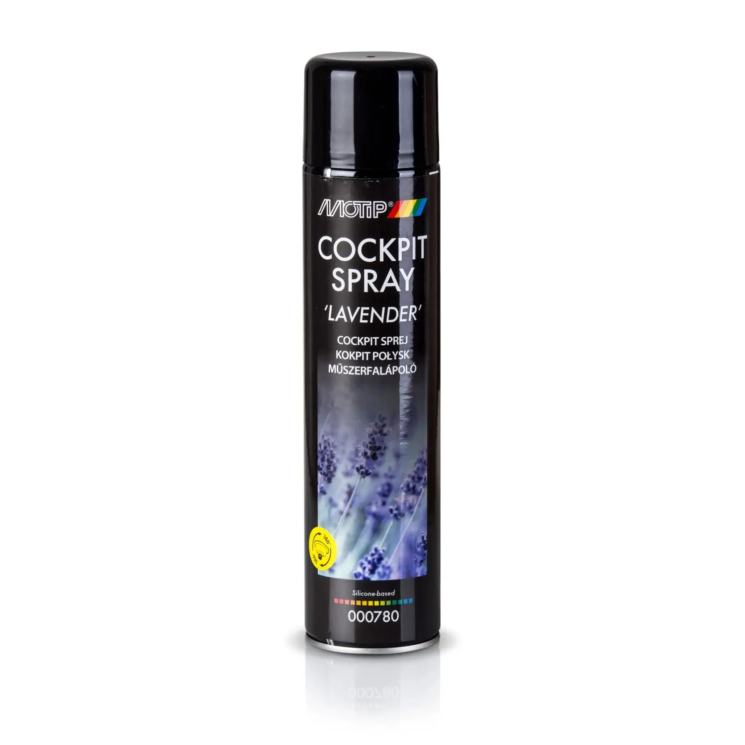 MOTIP Sprej na palubní desku COCKPIT SPREJ 600 ml, levandule