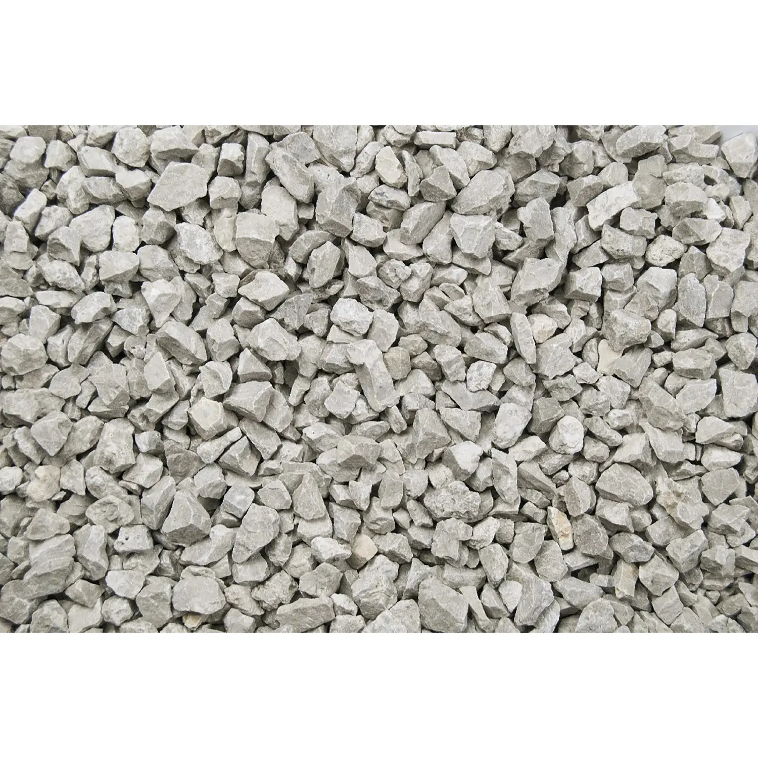 Mramorová drť stříbrnošedá 8-12 mm 25 kg PE pytel