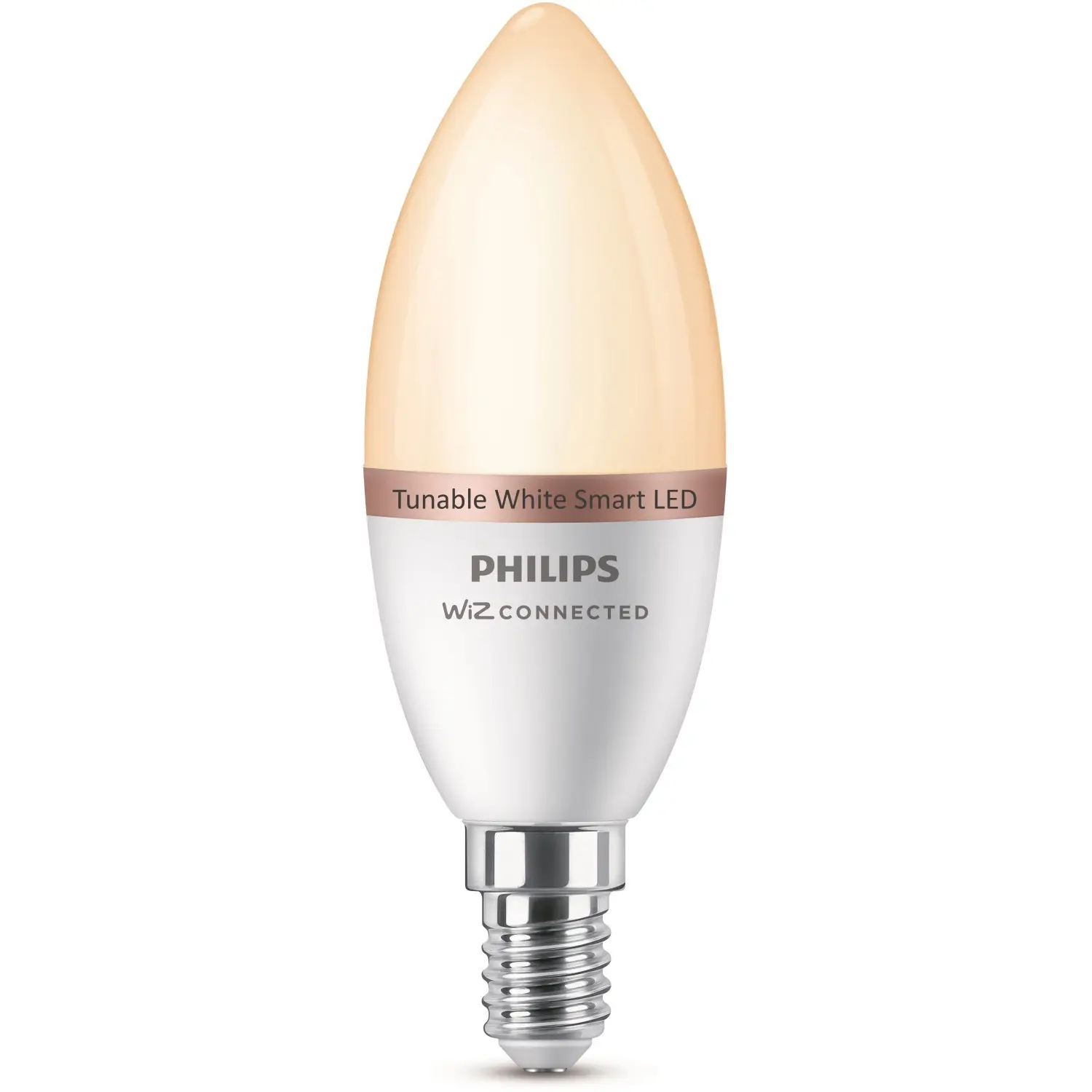 Philips Smart LED žárovka E14 C37, 4,9 W, 470 lm, 2700-6500 K