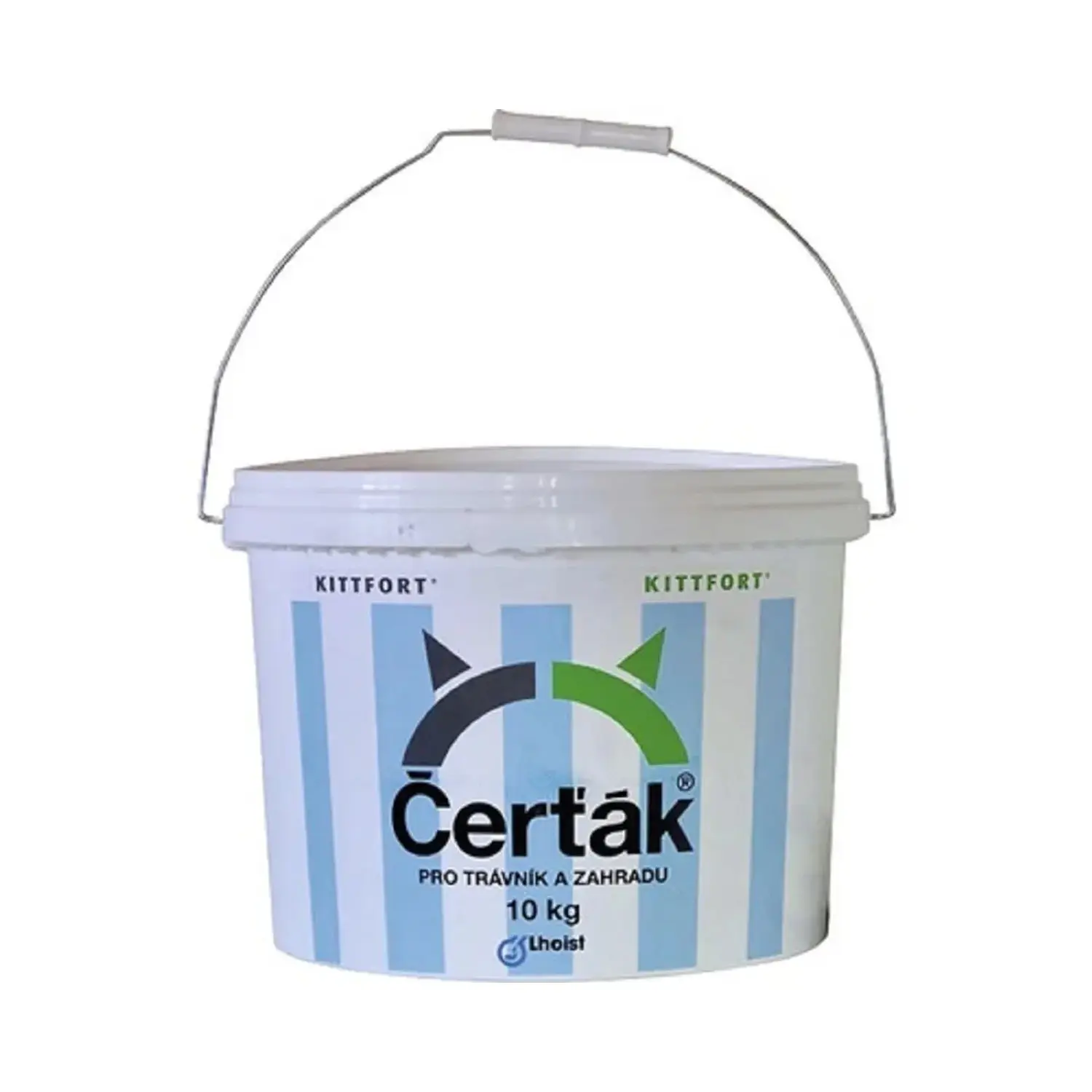 Čerťák Hašené bílé vápno pro trávník a zahradu 10 kg
