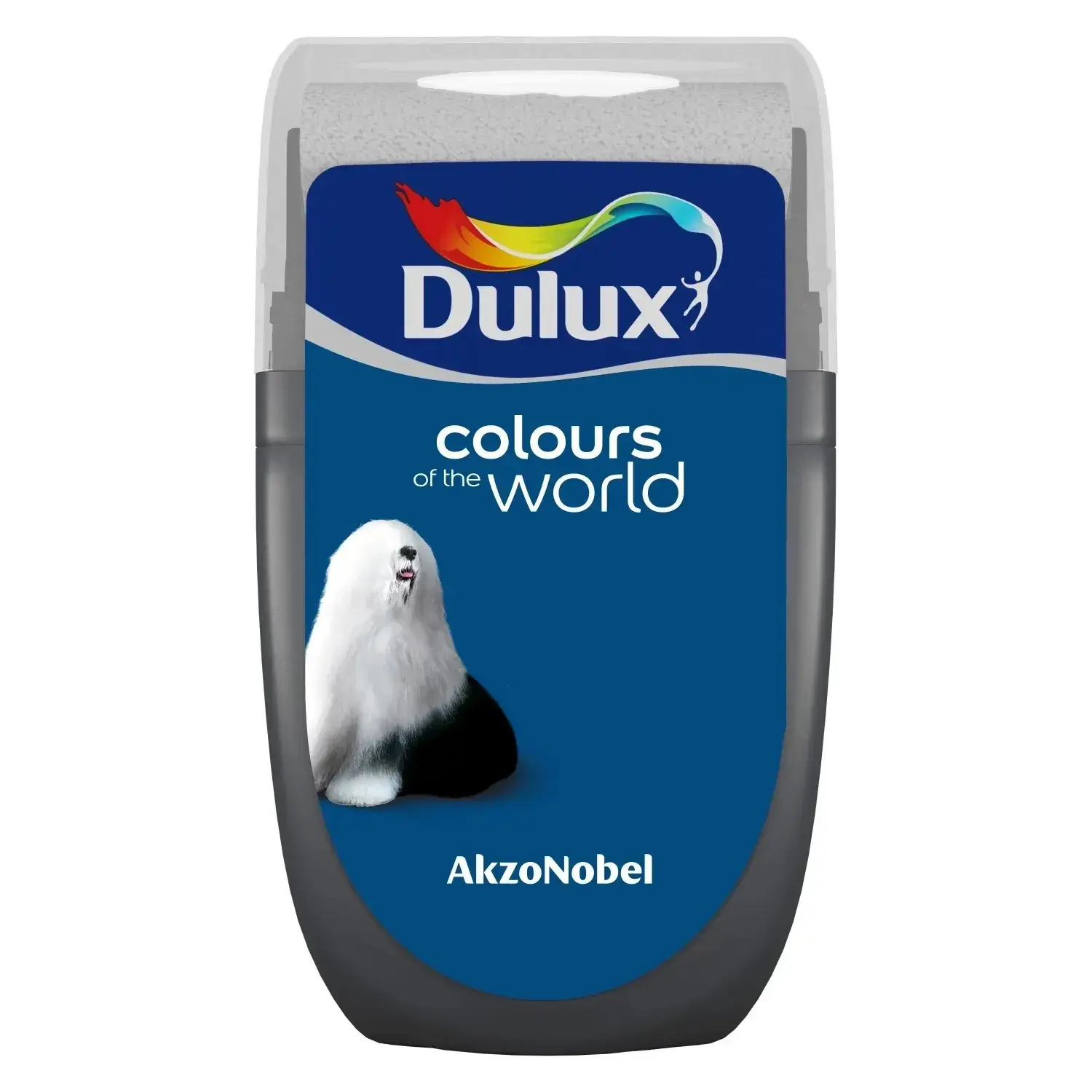 Dulux Tester, interiérová barva Colours of the World královské indigo 30 ml