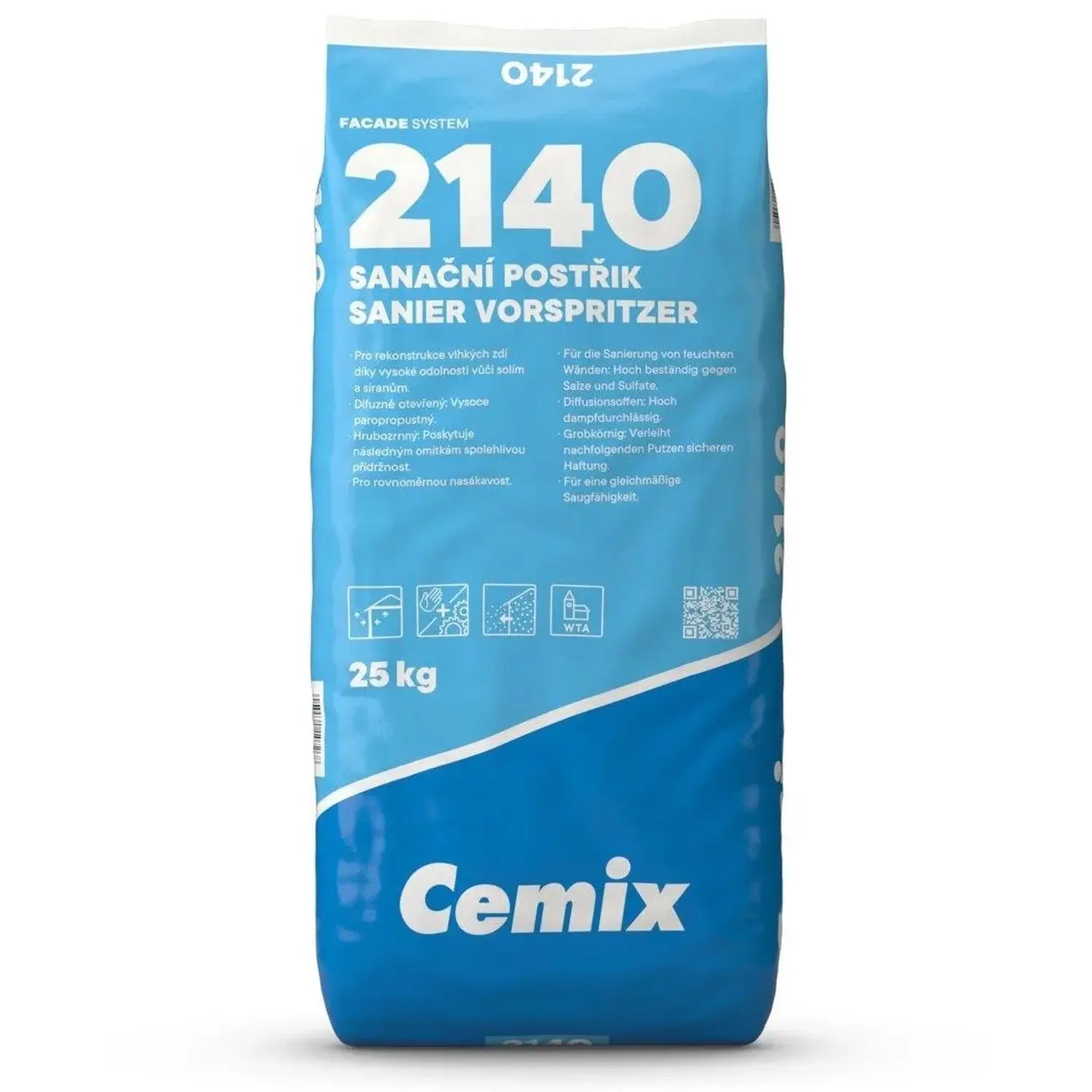 Cemix 2140 Sanační postřik, 25 kg