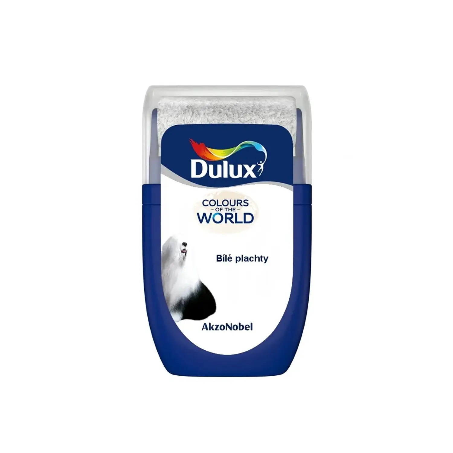 Dulux Tester, interiérová barva Colours of the World bílé plachty 30 ml