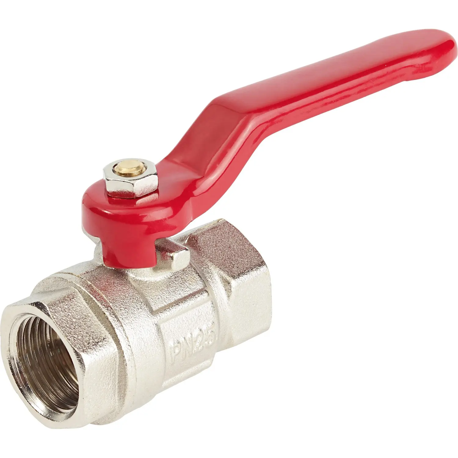 VarioLUX-TOOLS Kulový kohout vnitřní závit 38,9 mm (Rp 1 1/4") matný chromovaný