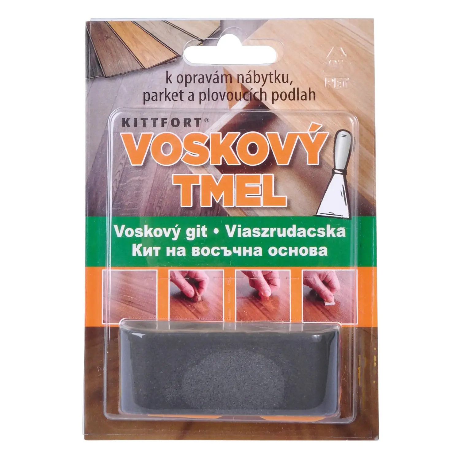 KITTFORT Voskový tmel grafitový 12 g