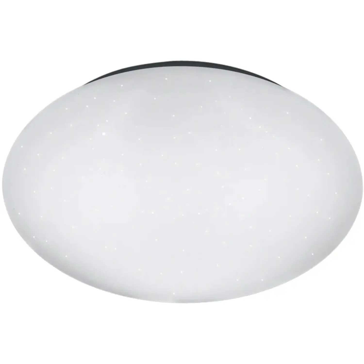 Bílé kulaté stropní LED svítidlo Reality Putz, průměr 27 cm