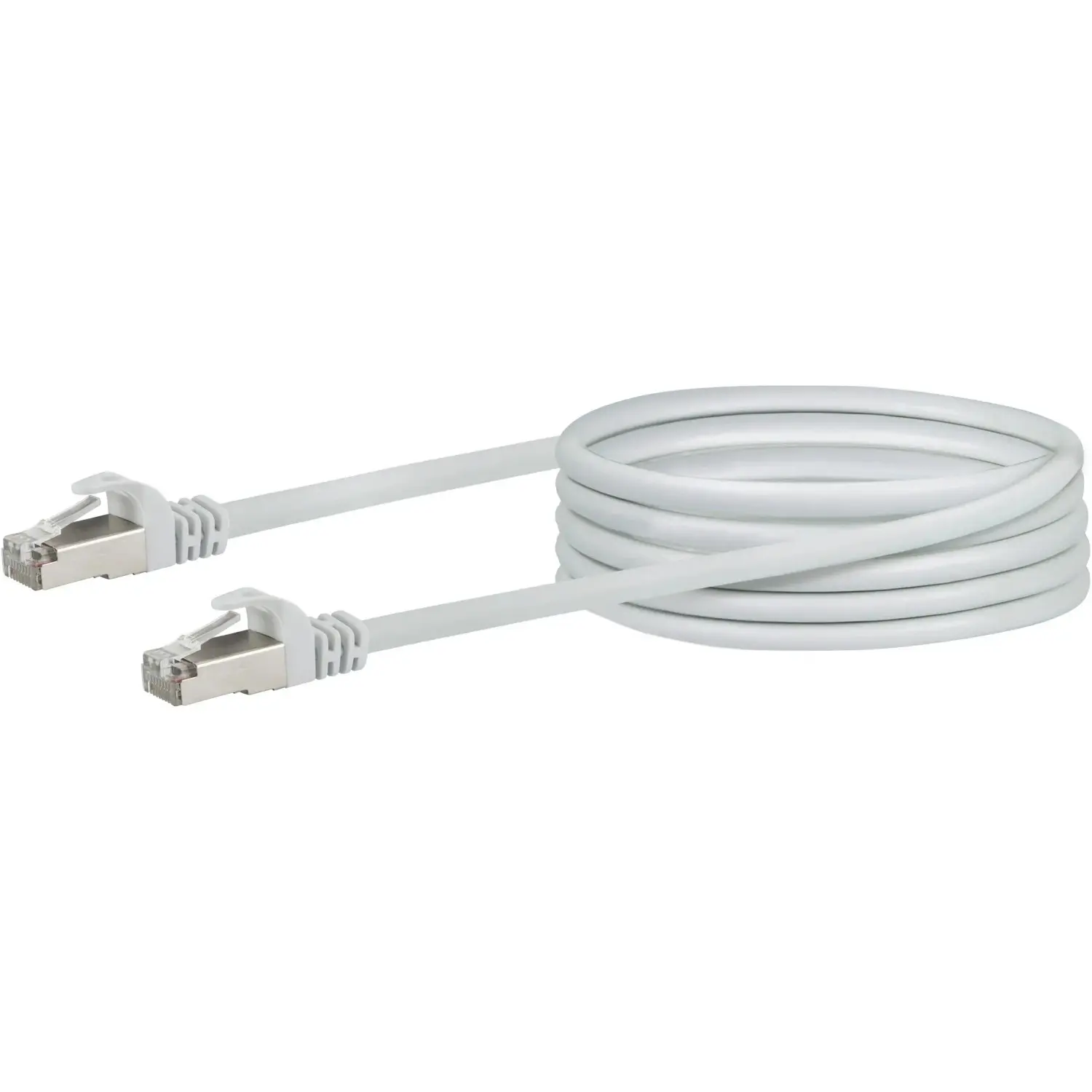 Schwaiger Síťový kabel CAT 6 (SF/UTP) konektor RJ45 > konektor RJ45 2,5 m bílý