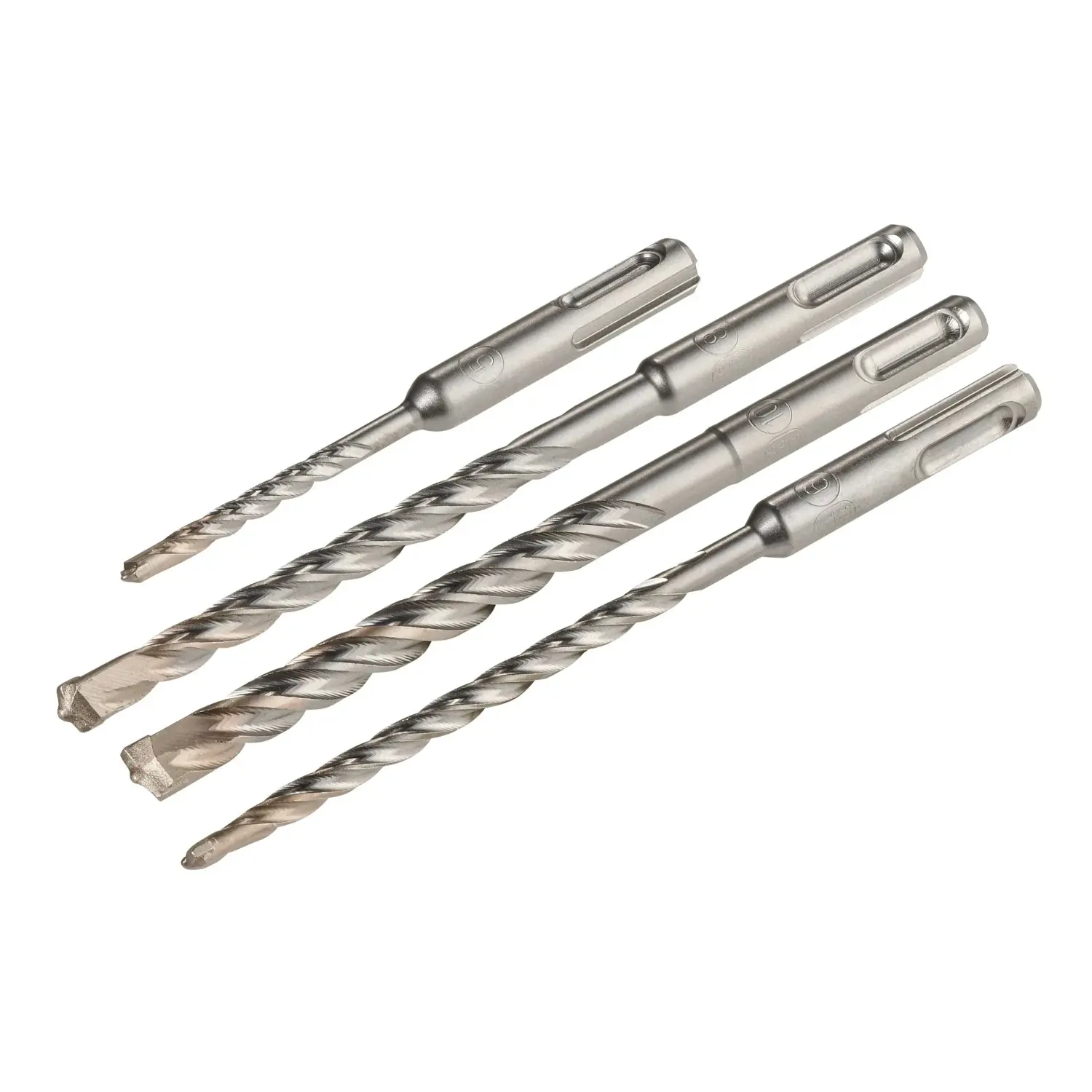 LUX-TOOLS Sada vrtáků SDS - Plus 5 mm - 10 mm 4dílná
