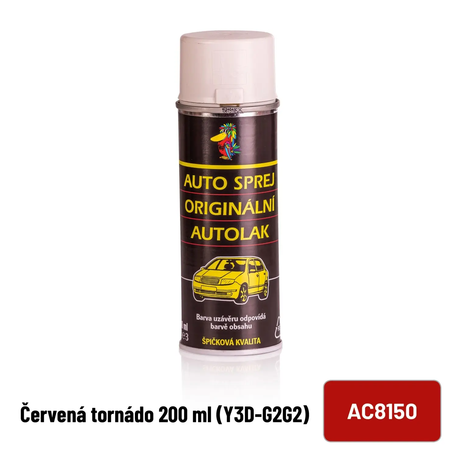 Dupli-Color Auto-Sprej lak 200 ml, (8150) Tornádo červená