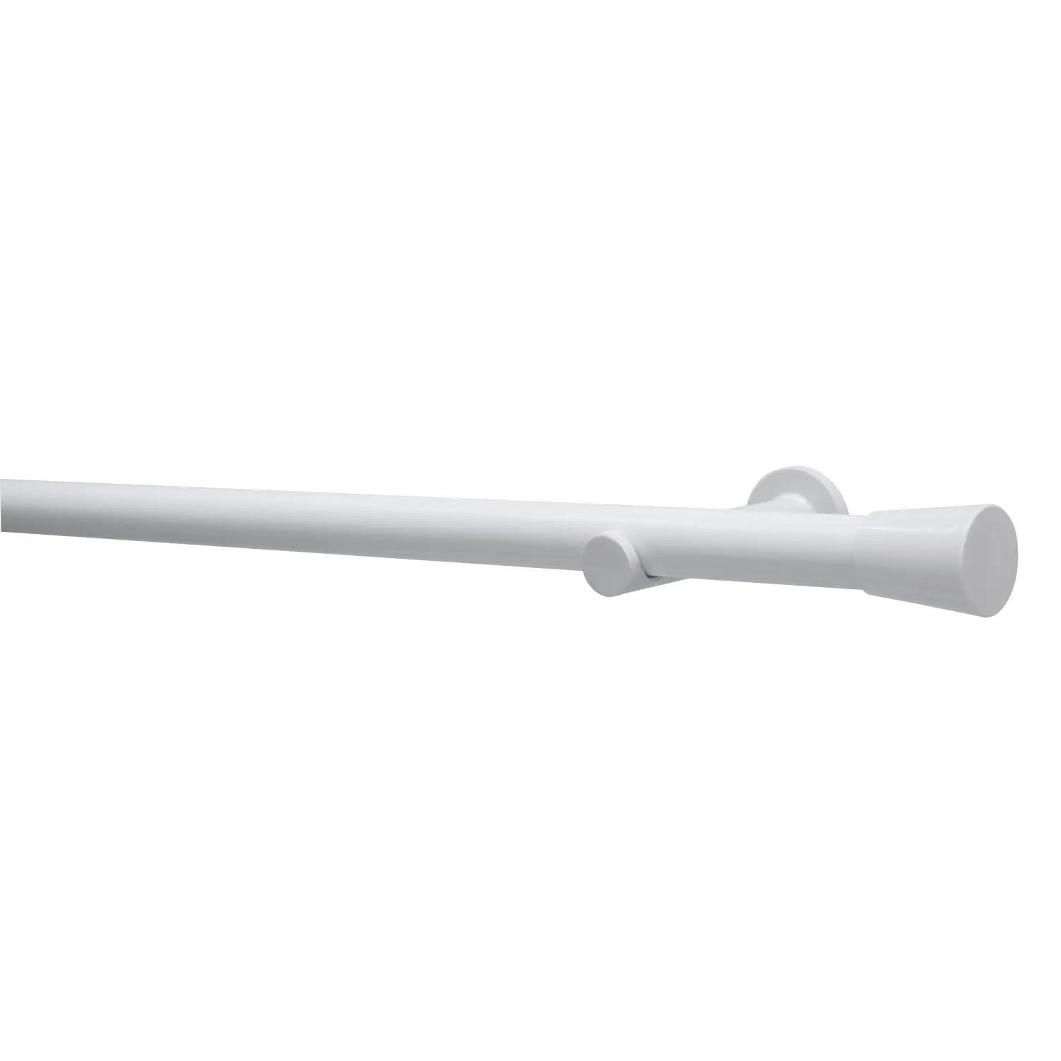 Gardinia Záclonová souprava Korfu bílá 1 tyč pr. 28 mm, 240 cm