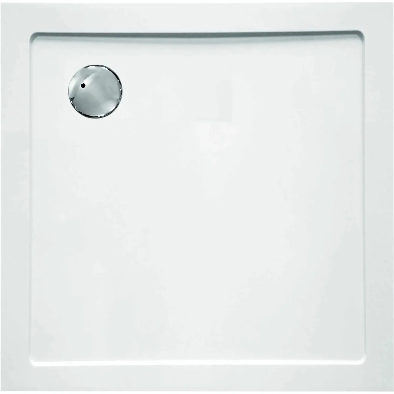 Sanotechnik Rohová sprchová vanička SMC SC9090S, čtverec, 90 x 90 x 3,5 cm