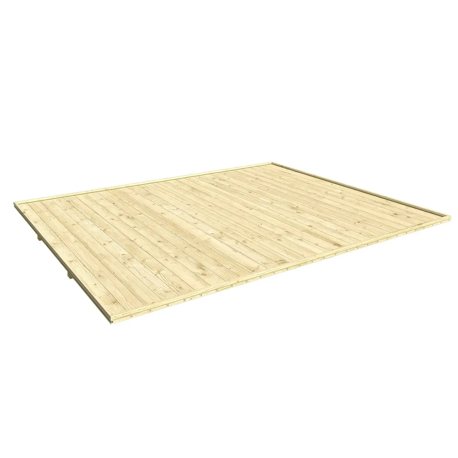 Weka Podlaha pro dřevěný zahradní domek Batu 1, přírodní, 200 x 200 cm
