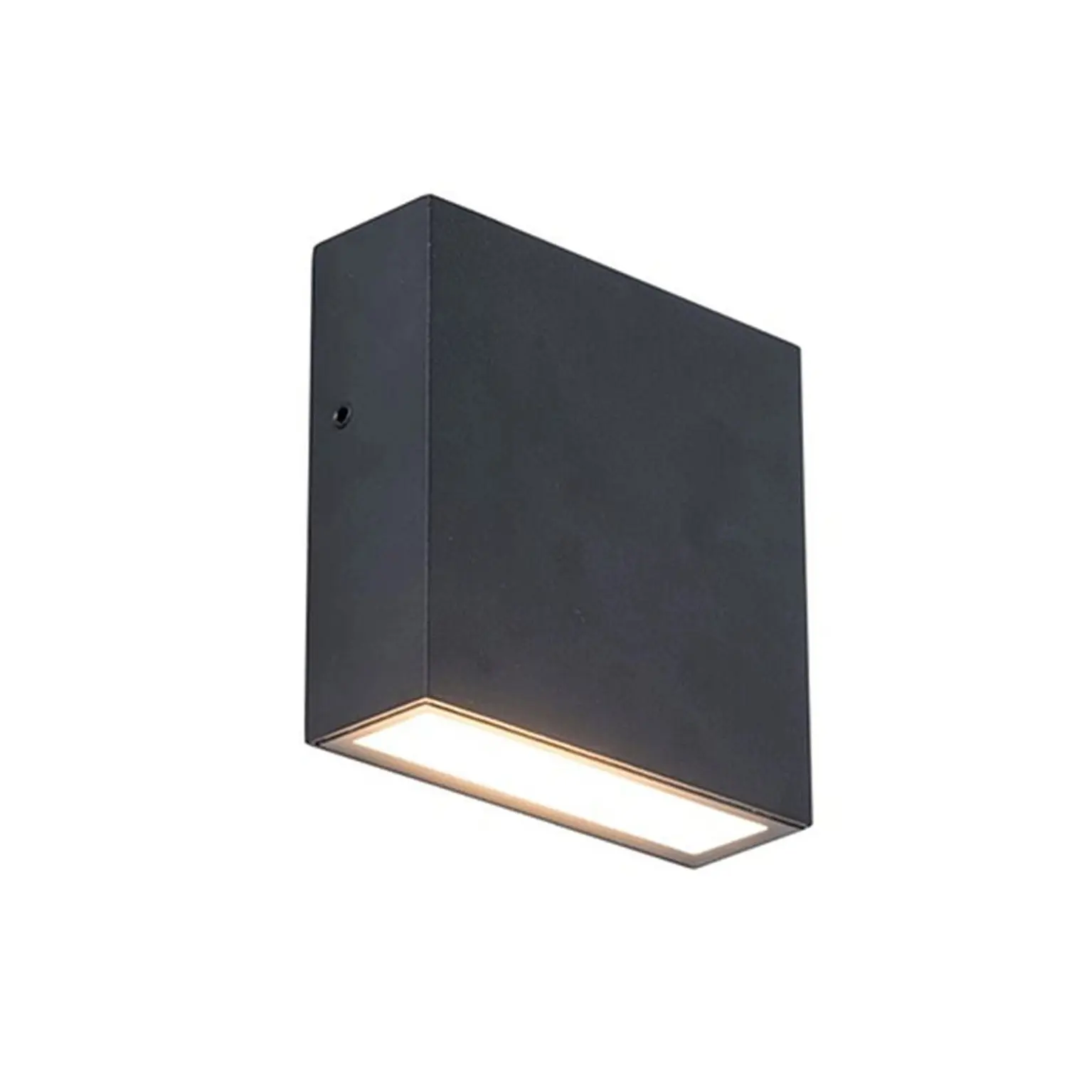 LUTEC LED nást. svítidlo GEMINI FX černé mat. 9,5W 750lm 3000K IP54 38x110x110mm