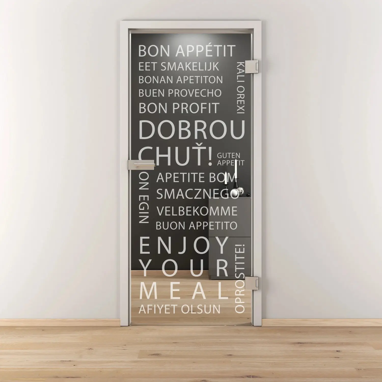 Novadoors Skleněné otočné dveře Nova 801 ESG, 823 x 1971 x 8 mm