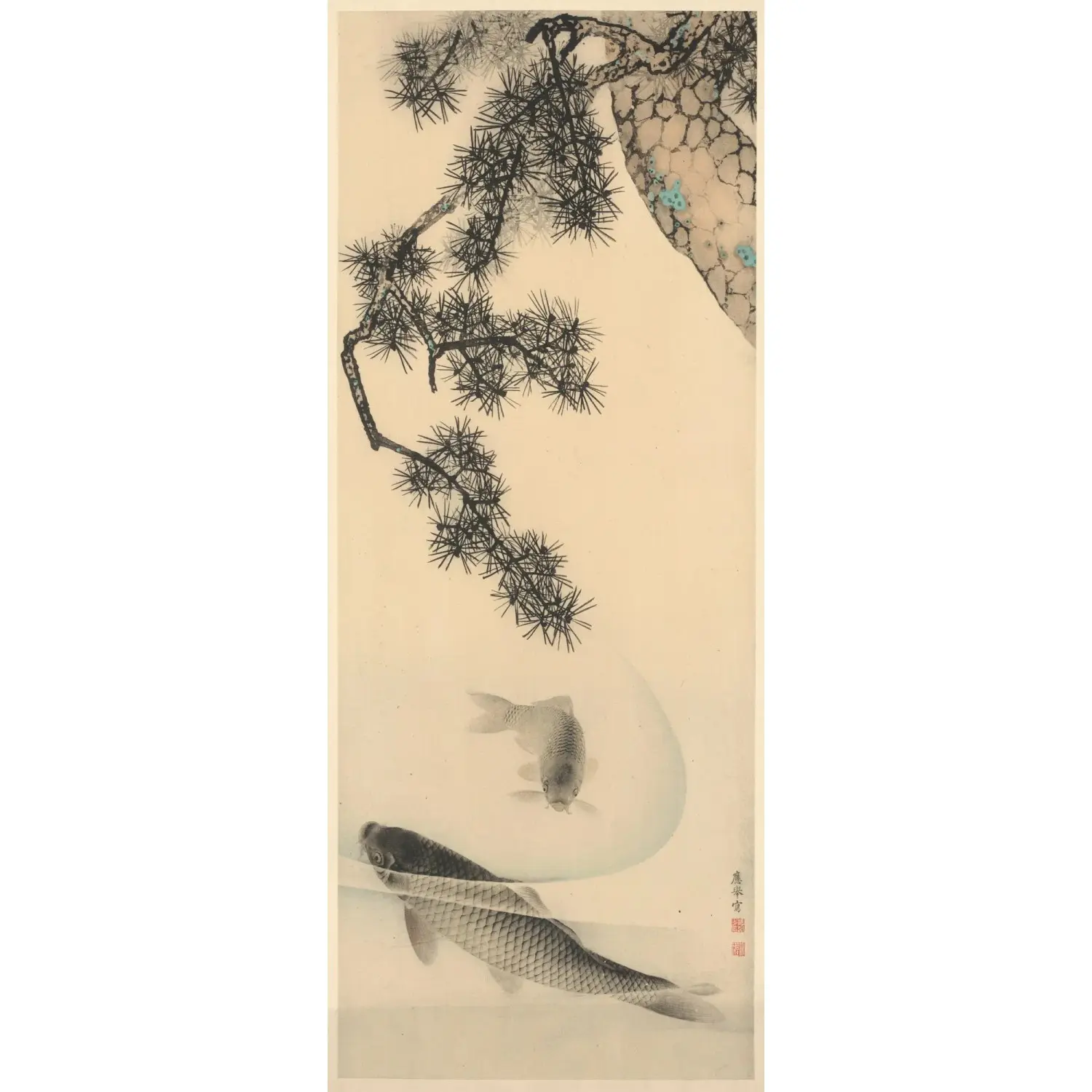 Komar Vliesová fototapeta Koi 100 x 250 cm