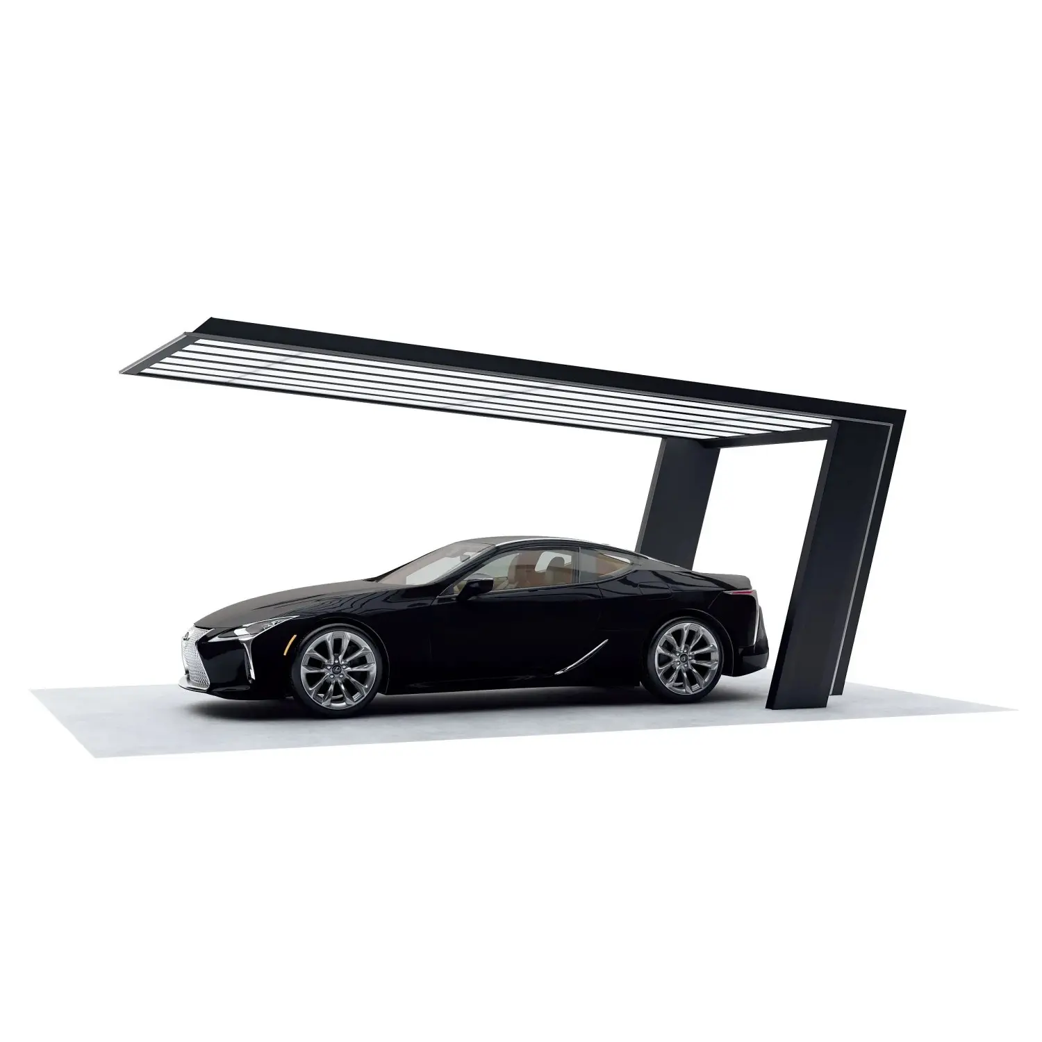 Ximax Přístřešek na auto My-Port 7 Typ 60 Typ 3259 černá/stříbrná 587 x 319 cm