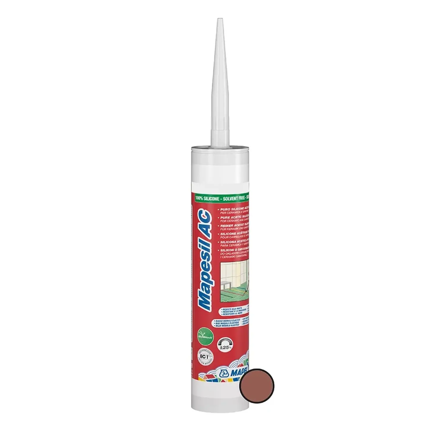 Mapei Silikonový těsnicí tmel Mapesil AC 310 ml, 143 terracotta