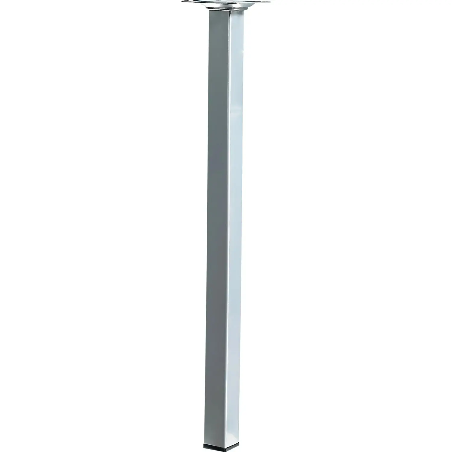 Hettich Nábytková noha hranatá, hliníková, 25 x 25 x 400 mm