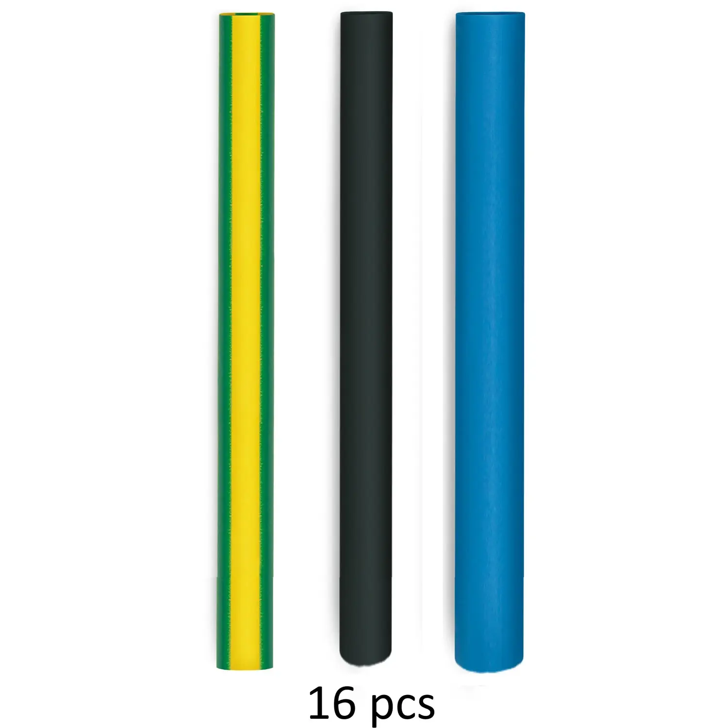 Steinel Sada smršťovacích bužírek, pr. 3,2 - 9,5 mm x 110 mm, 16 ks, různé barvy
