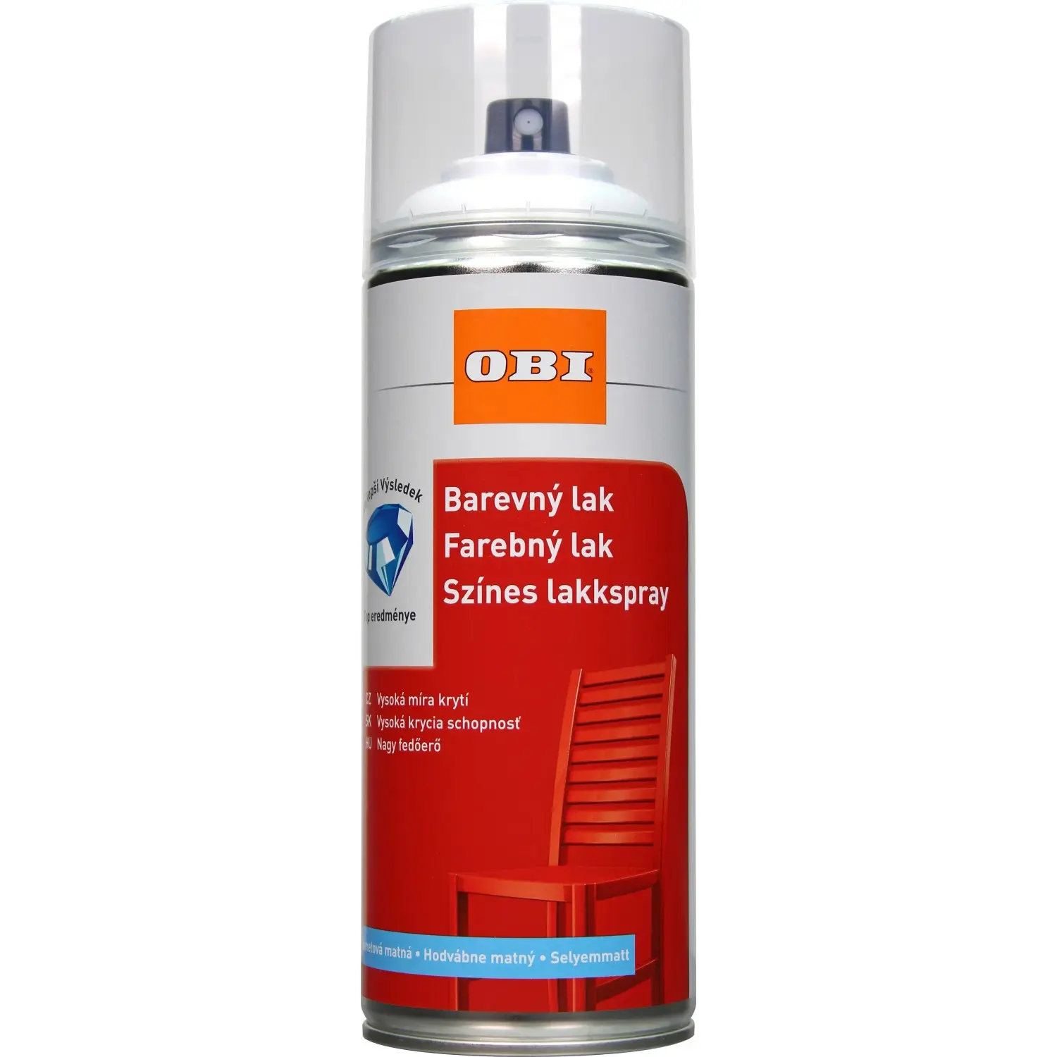 OBI Lak ve spreji hedvábně matný starobílá 400 ml