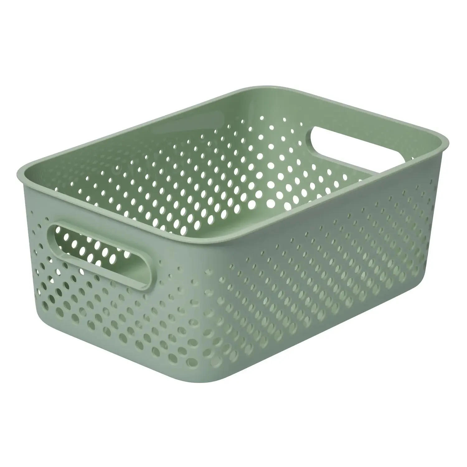 SmartStore Úložný koš Essence M zelený 29,5 x 20,5 x 12 cm, 5,6 l
