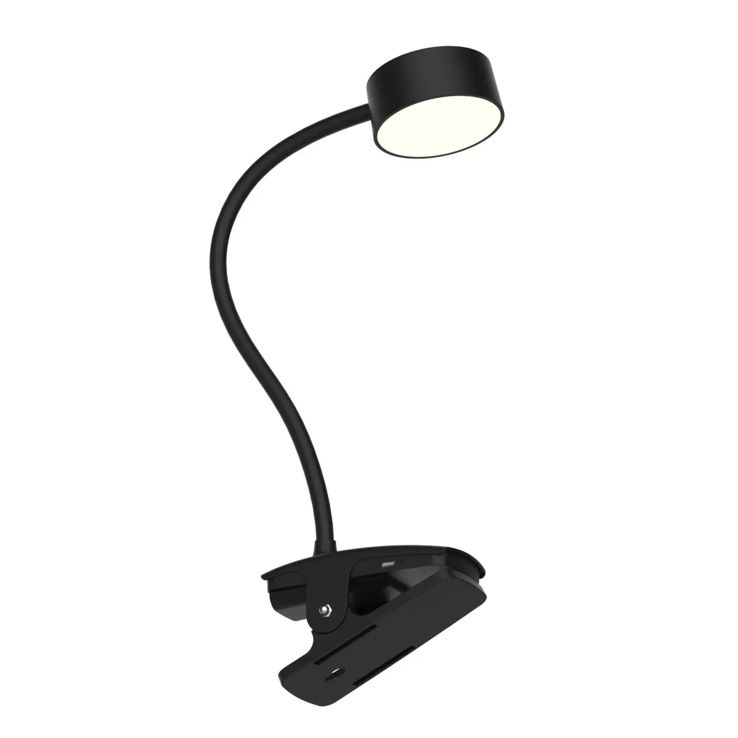 TOP LIGHT Stolní LED lampa Bella KL C 4,8W 450lm 3000/4000/6500K černá 14x40cm