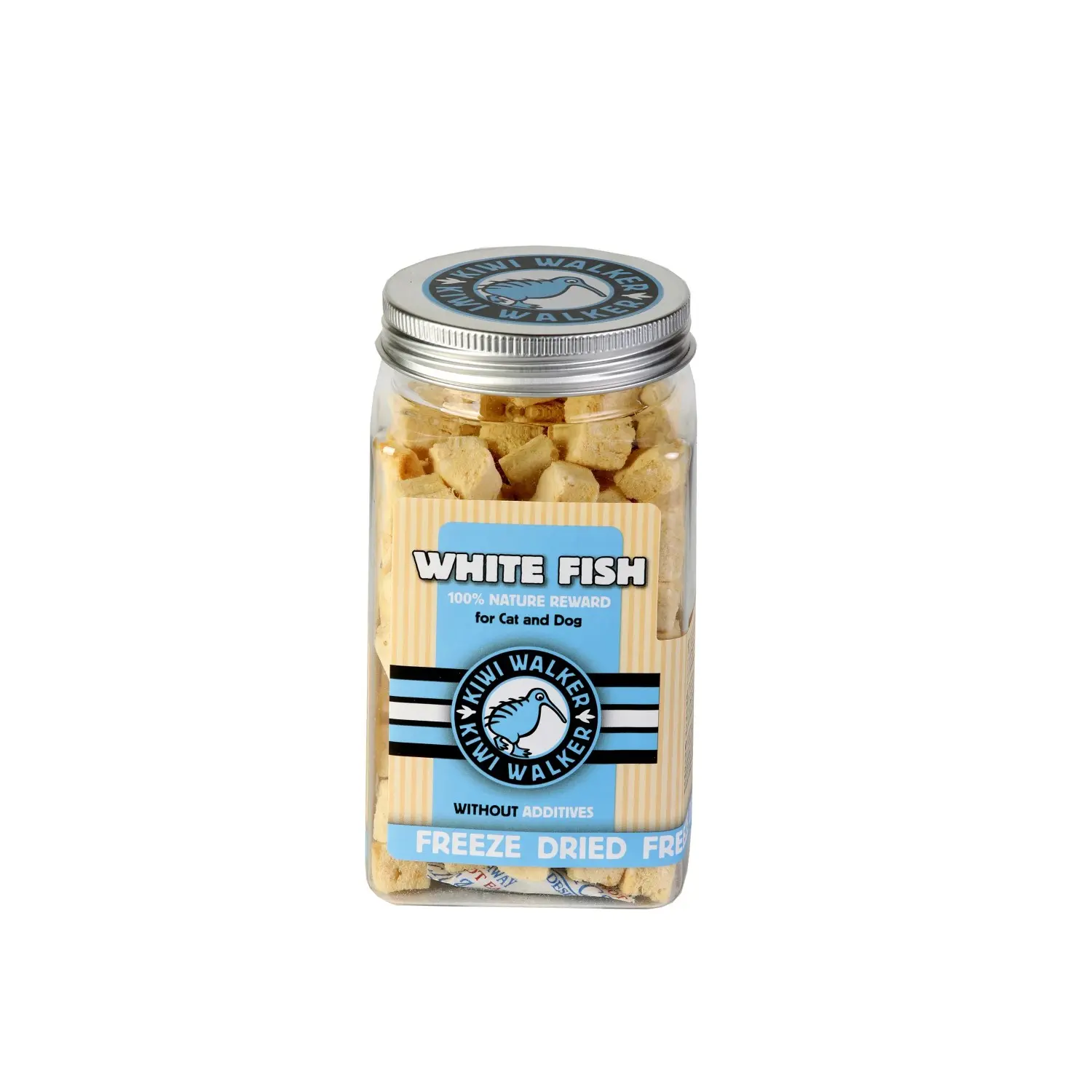 Kiwi Walker Pochoutka pro psy - mrazem sušené rybí maso 60 g