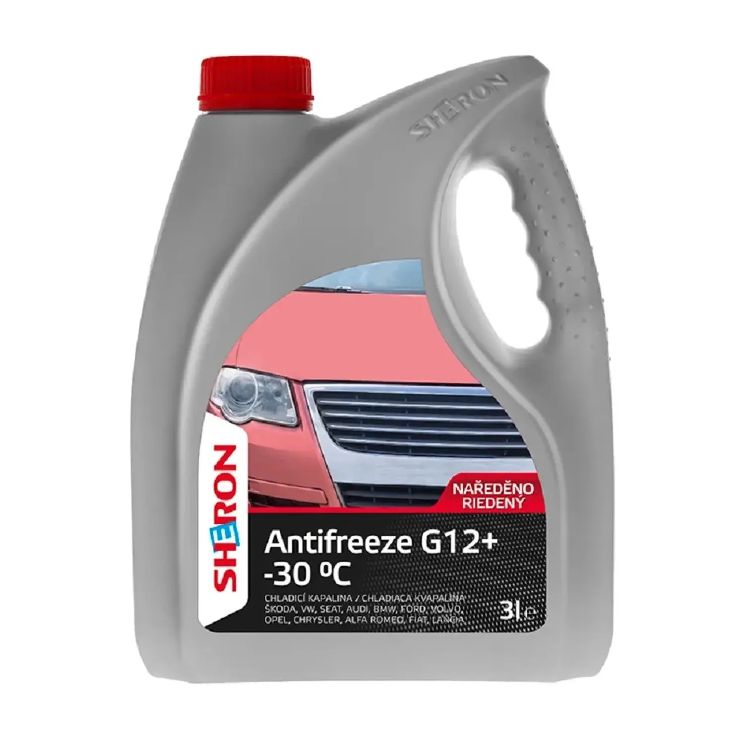 SHERON Chladicí kapalina Antifreeze G12+ -30 °C, 3 l