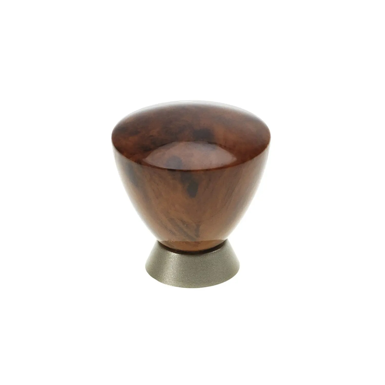 Siro Nábytková knopka SM065 kulatá, plast efekt kořen. dřevo 32 mm