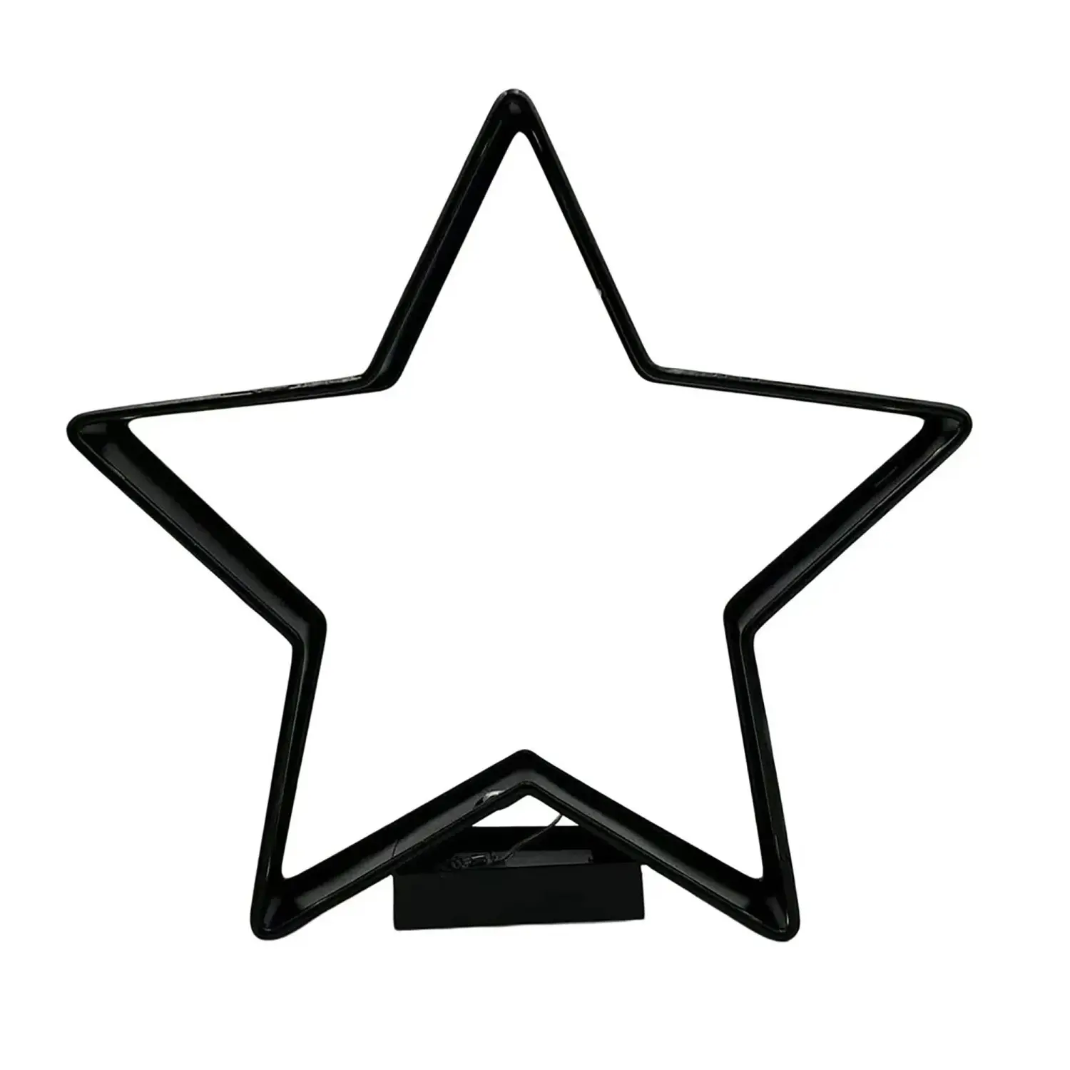 Boltze LED dekorační hvězda Eileen, černý, 7 cm