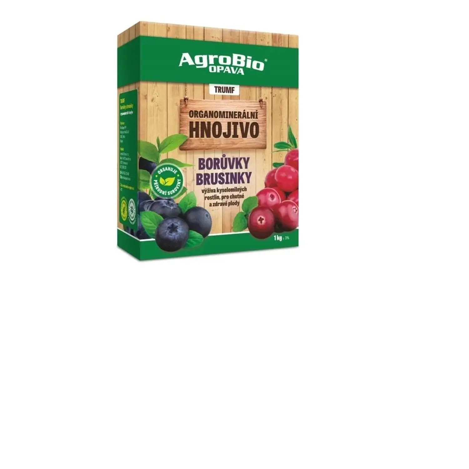 AgroBio TRUMF Borůvky a brusinky 1 kg