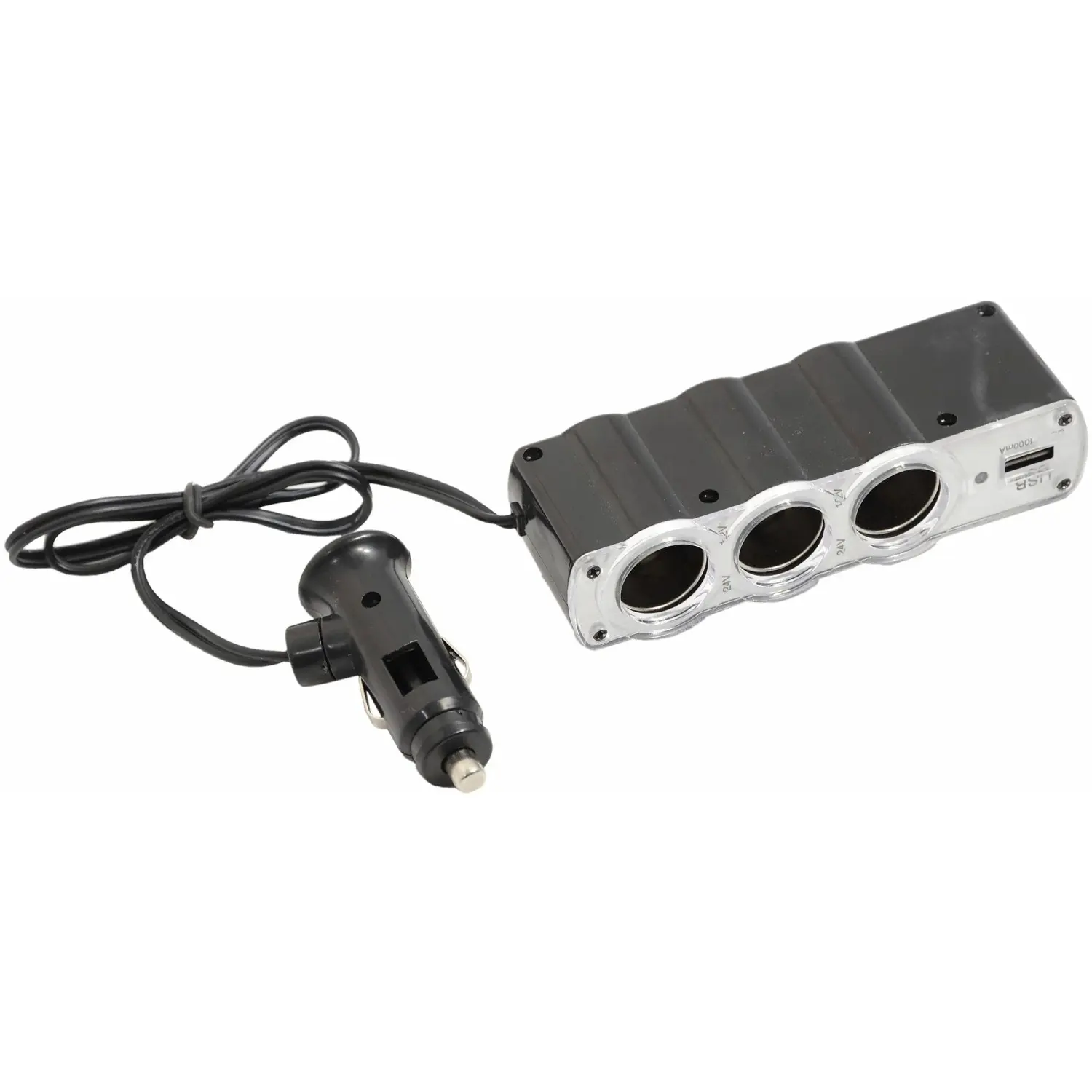 COMPASS Roztrojka 12 V s kabelem a s USB