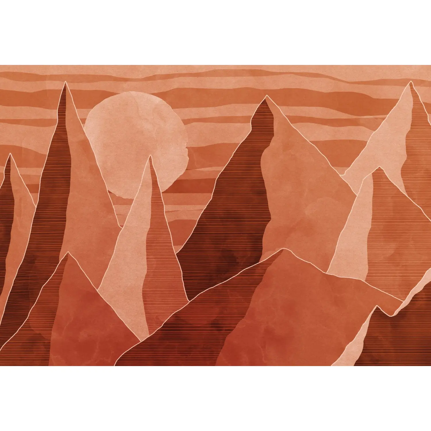 Komar Vliesová fototapeta Desert Mile 400 x 280 cm