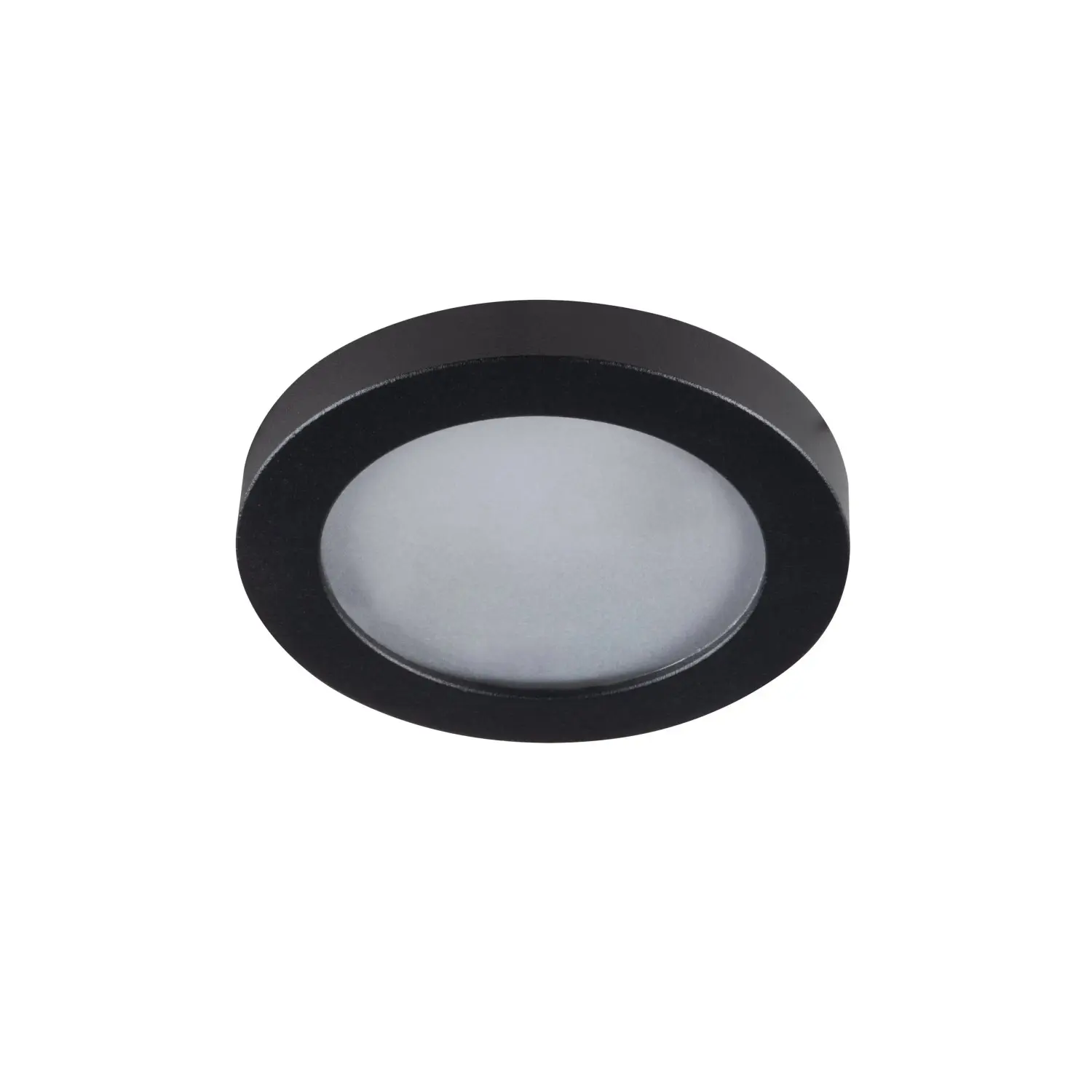 Kanlux Koupelnové podhledové svítidlo Flini-komponent černé 10 W pr. 80 mm