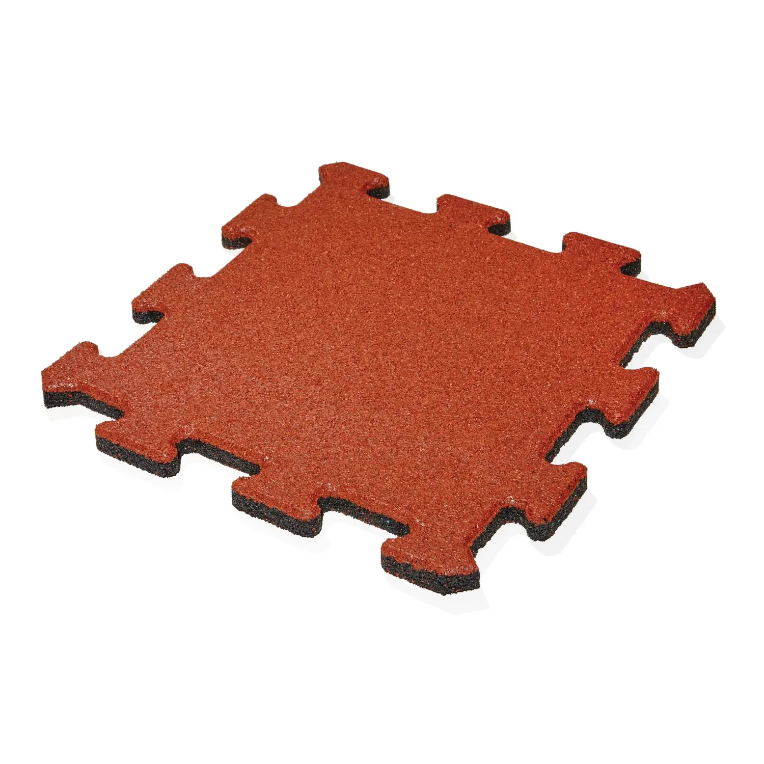 GUMOVÁ DLAŽBA MAX3 - červená puzzle 500x500x25mm