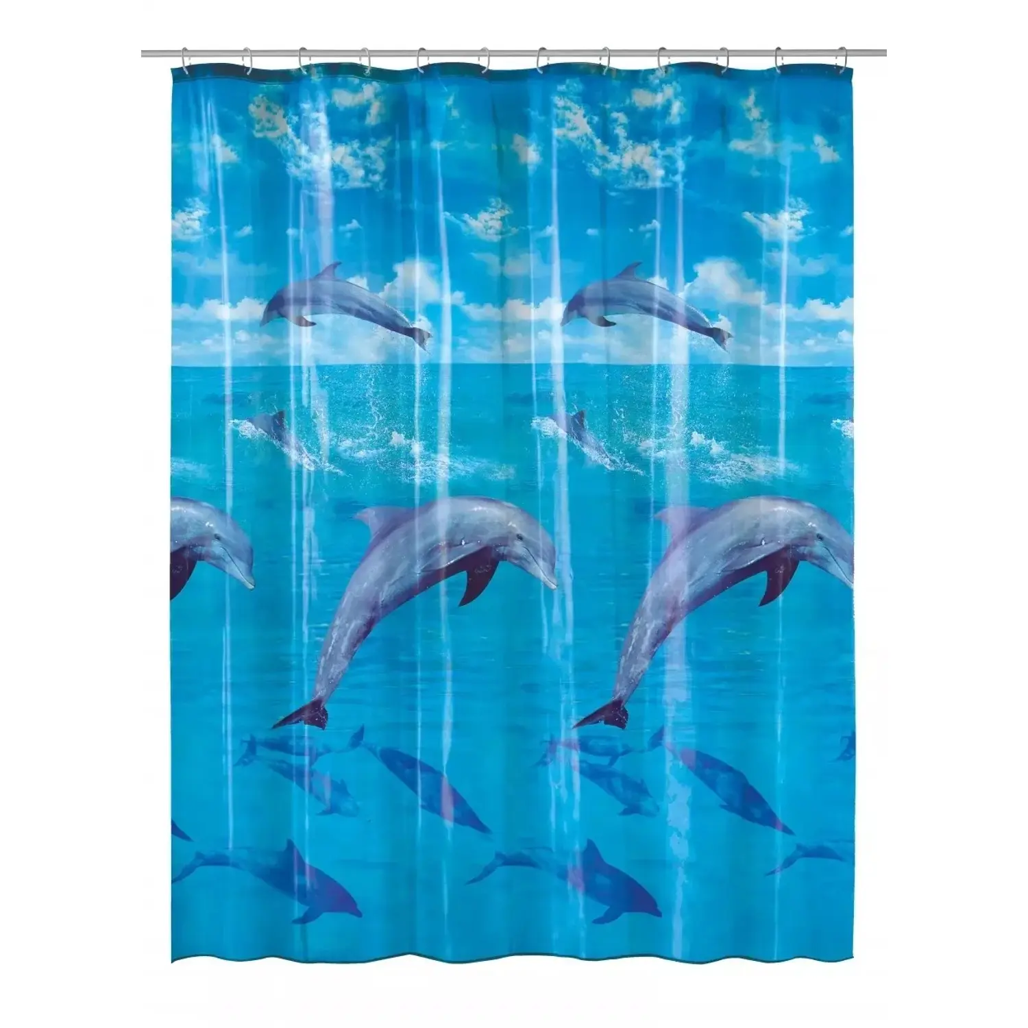 Kleine Wolke Sprchový závěs Dolphin 180 x 200 cm