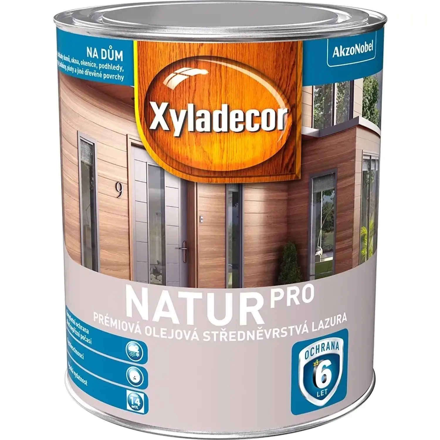 Xyladecor Prémiová olejová středněvrstvá lazura Natur Pro pinie 0,75 l
