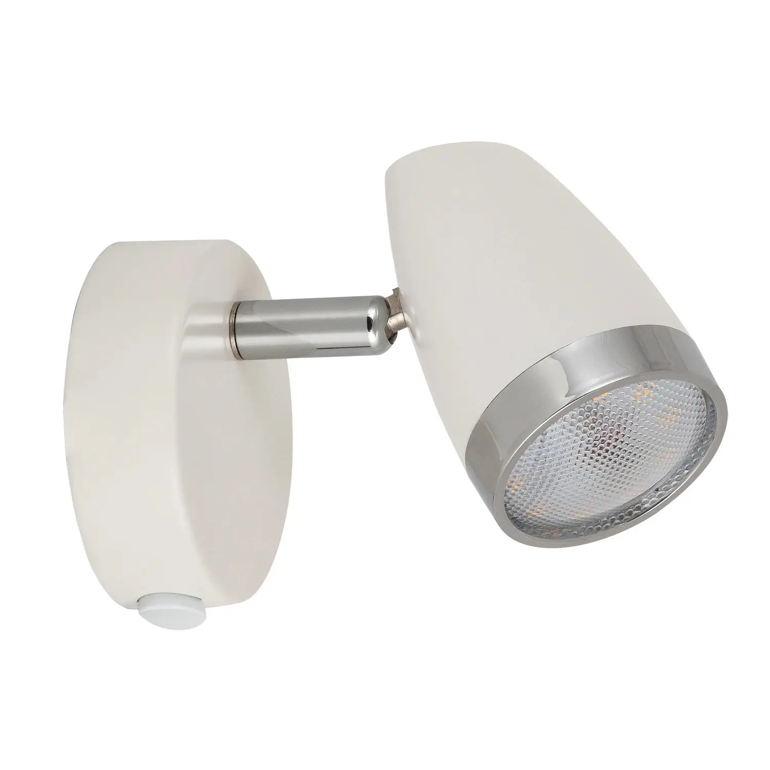 Rabalux Nástěnné 1bodové svítidlo Karen, 4 W, 280 lm, 3000 K, bílá/chrom